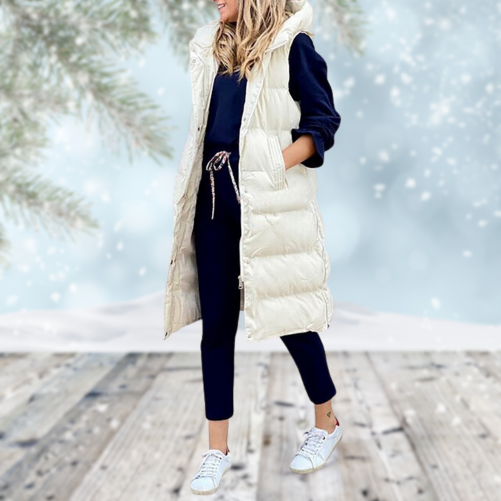 Gilet lungo da donna Frida | Eleganza e comfort per tutti i giorni