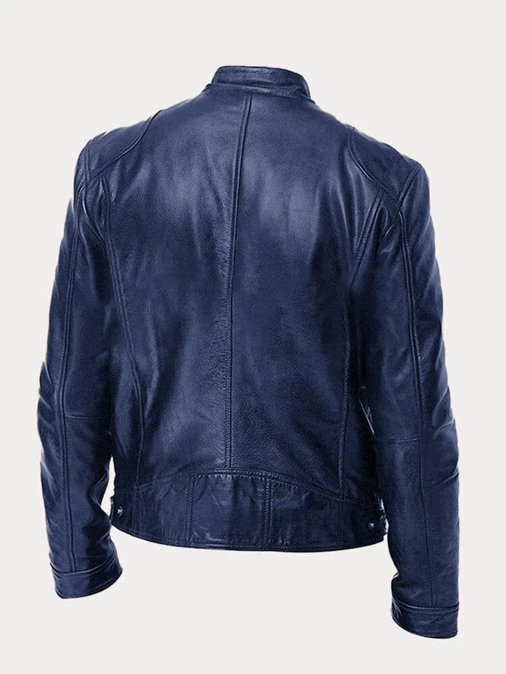 Mario | Veste en cuir décontractée