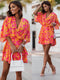Vestido mini con escote en V para mujer de Noelia | Transpirable, cómodo y versátil para looks de verano