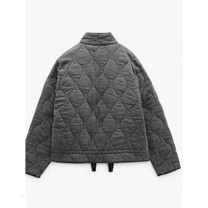 Veste matelassée d'hiver pour femme Mario | Coupe oversize avec poches et fermeture éclair
