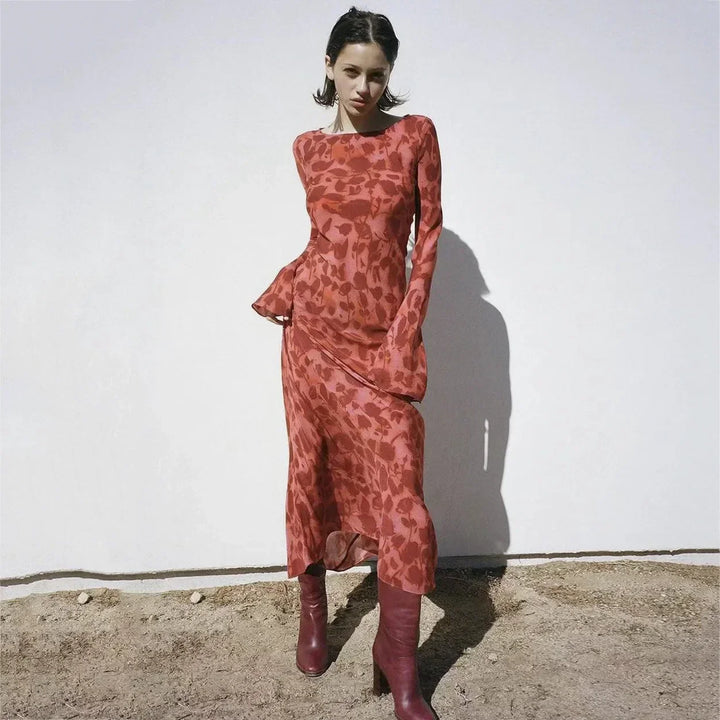 Suzette | Vestido estampado para mujer, diseño fresco y elegante, estampados versátiles