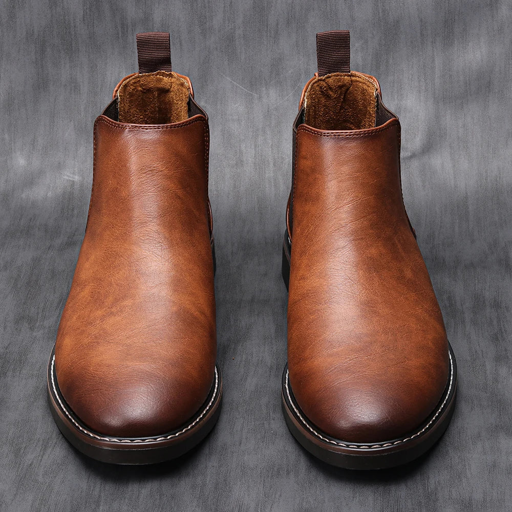 Bottes Chelsea en Cuir Homme – Élégantes, Confortables et Faciles à Enfiler