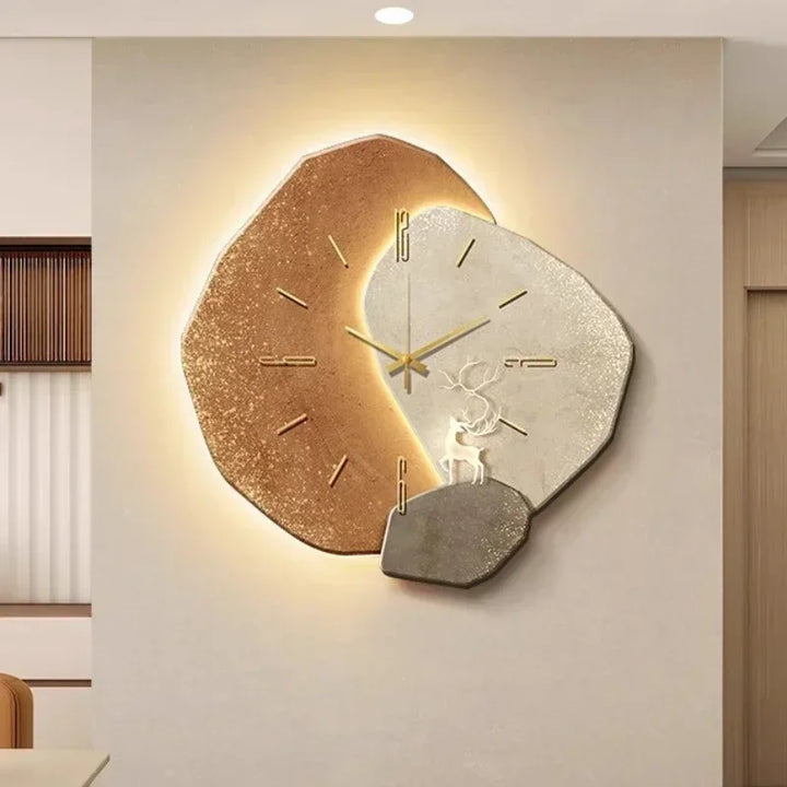 Luminix | Horloge murale lumineuse créative, moderne et esthétique