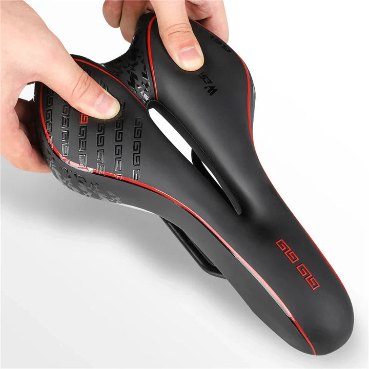 Selle de Vélo Ergonomique avec Coussin Large | Confort Antichoc pour Longues Distances | VTT & Vélo Électrique