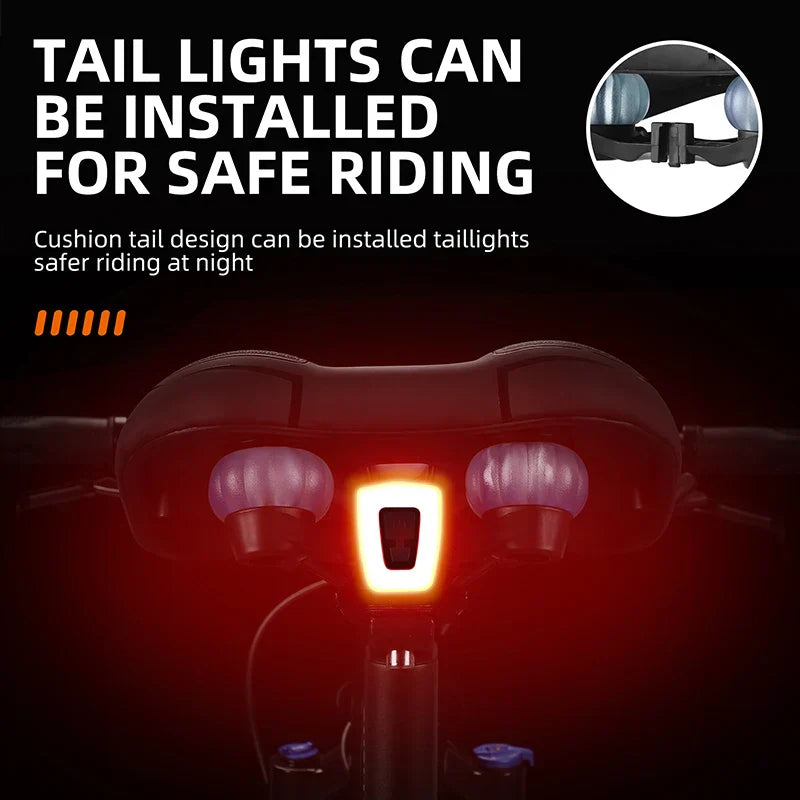 SaddlePro Selle de Vélo Confortable | Résistante aux Chocs pour VTT, Route et Ville
