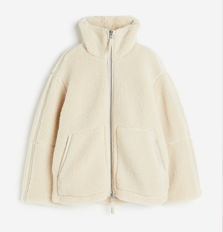 Amalia Manteau Teddy Élégant | Confort et Style Sophistiqués