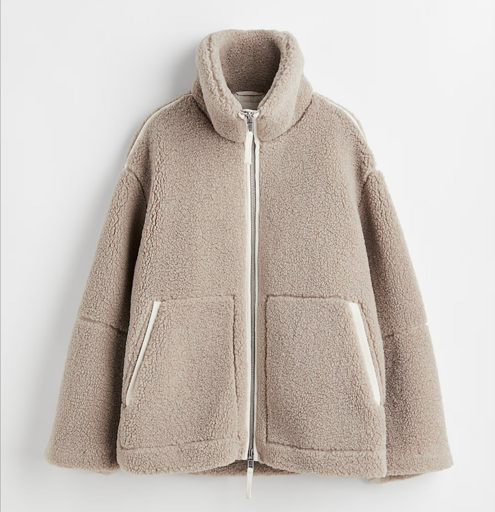 Amalia Manteau Teddy Élégant | Confort et Style Sophistiqués
