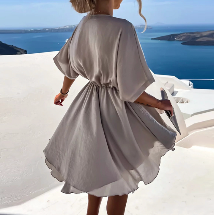Vestido Rosa Elegante y Cómodo | Diseño Atemporal y Chic para Toda Ocasión