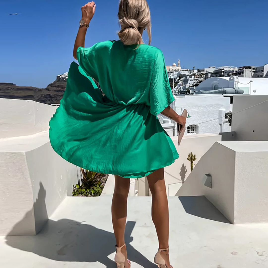 Vestido Rosa Elegante y Cómodo | Diseño Atemporal y Chic para Toda Ocasión