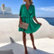 FrenchRose | Robe de jour romantique d'automne