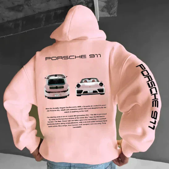 Sweat-shirt Jace Oversized Racing | Pour les fans de voitures aux détails uniques