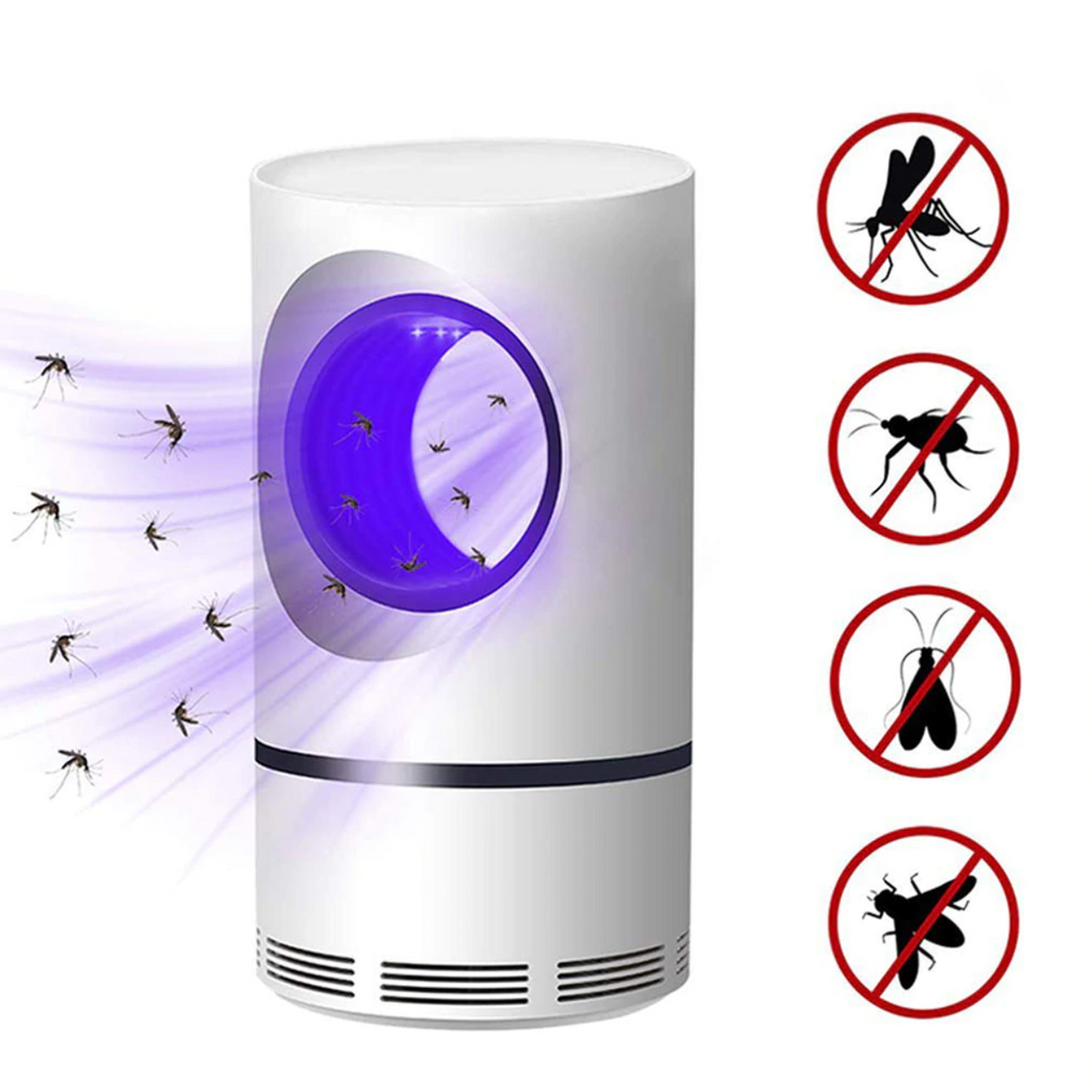 MosquiTrap Piège à Moustiques USB | Silencieux & Sans Produits Chimiques Intérieur/Extérieur