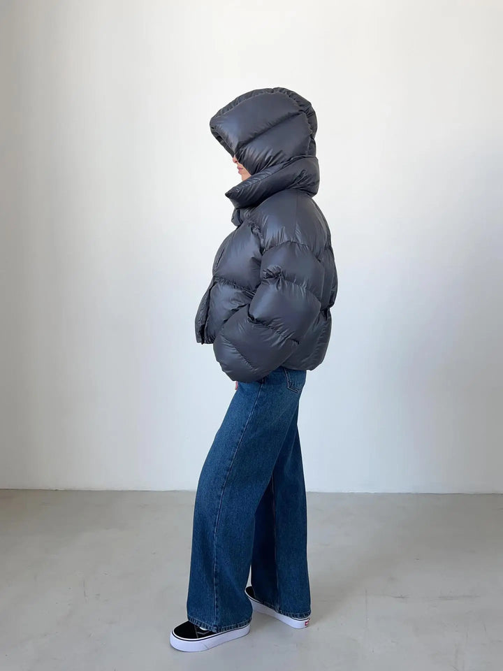Giubbotto bomber Sophie | Design comodo e impermeabile con cappuccio staccabile