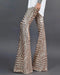 Pantalon Effet Caoutchouc Ramely avec Paillettes – Tendance et Audace Assurées