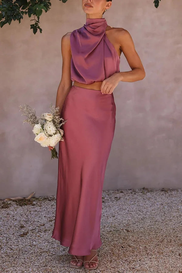 Leslie Ensemble Élégant de Mode | Blouse et Pantalon pour Femme, Style et Confort