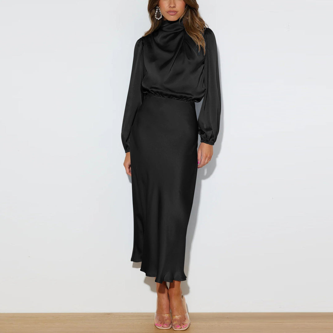 Audra - Elegante abito a maniche lunghe, perfetto per tutte le occasioni