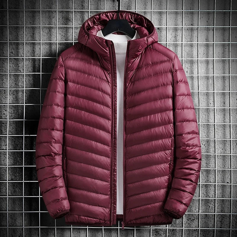 Alpine Crest Doudoune Légère pour Homme | Chaude & Coupe-Vent