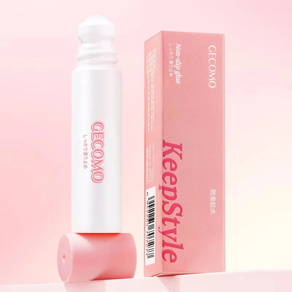 Colle à Vêtements Roll-On Antidérapante pour Peau | Fixation Invisible & Douce 8,3cm