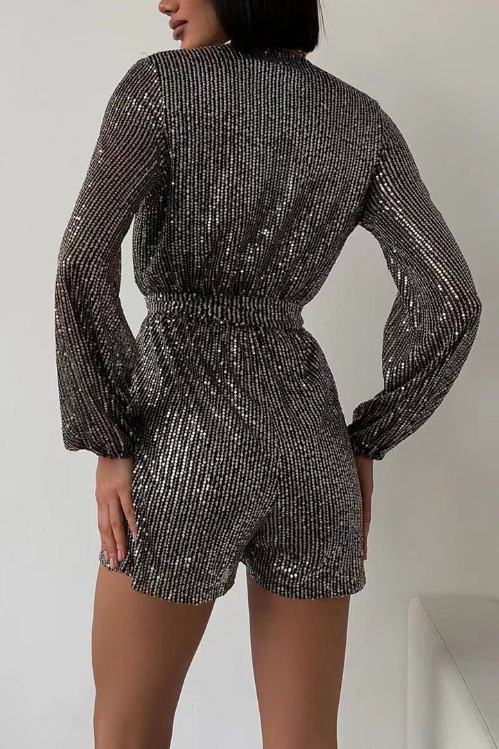 Vonne | Glitter Evening Jumpsuit For Women - Séduisante, élégante & sûre d'elle