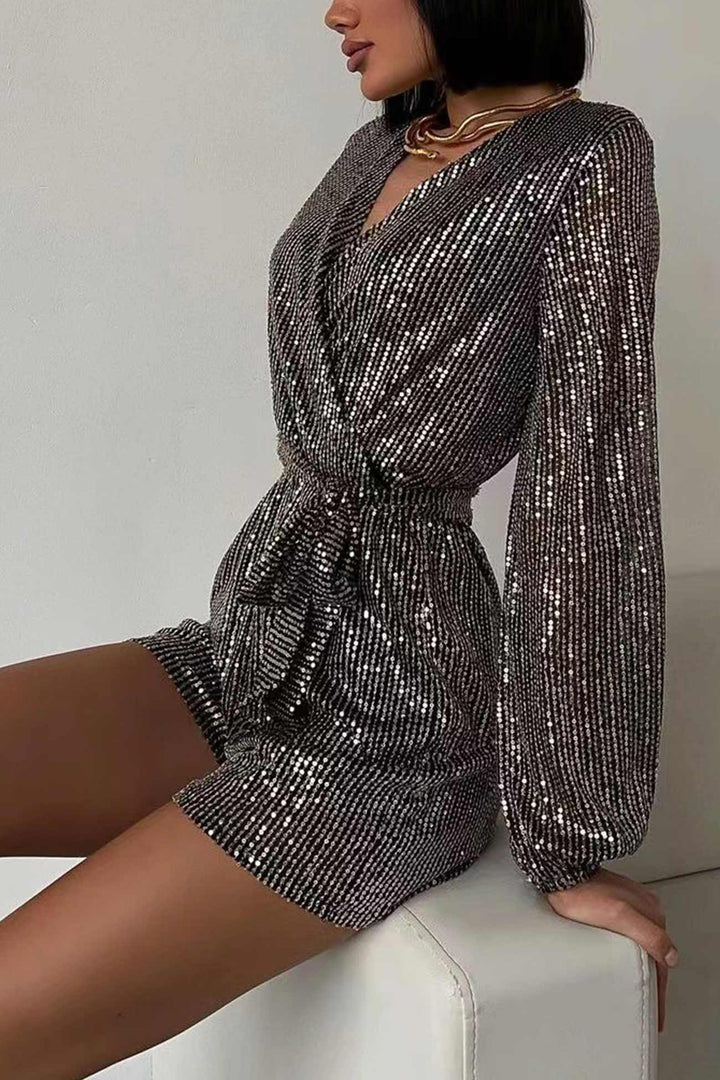 Vonne | Glitter Evening Jumpsuit For Women - Séduisante, élégante & sûre d'elle
