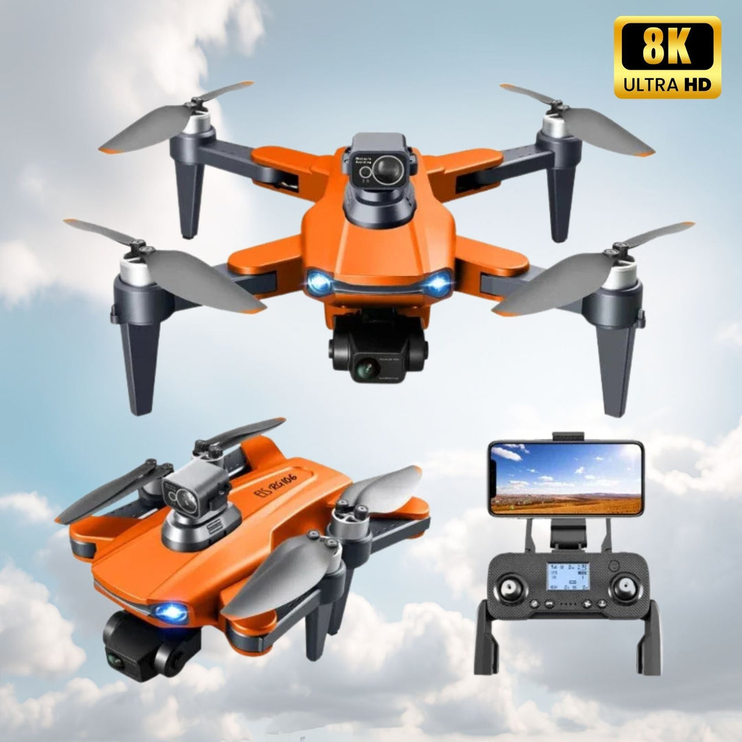 RG109 Pro Drone - Drone HD 8K avec double caméra, GPS et moteurs sans balais
