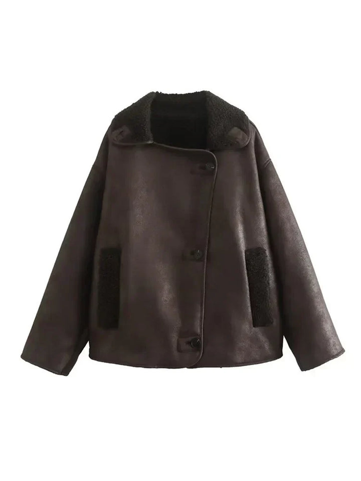 Émilie Veste Double Face Réversible pour Femme | Chaleur & Élégance