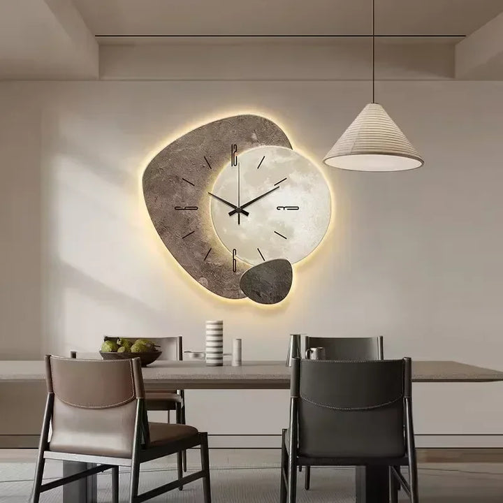 Luminix | Horloge murale lumineuse créative, moderne et esthétique