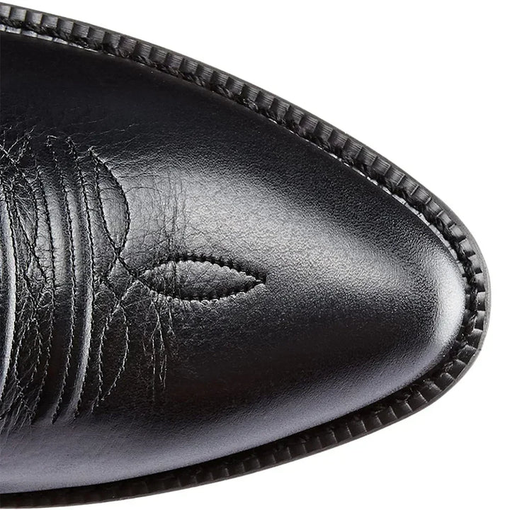 Botas Macho Cowboy para Homem | Couro Bordado Elegante & Estilo Intemporal
