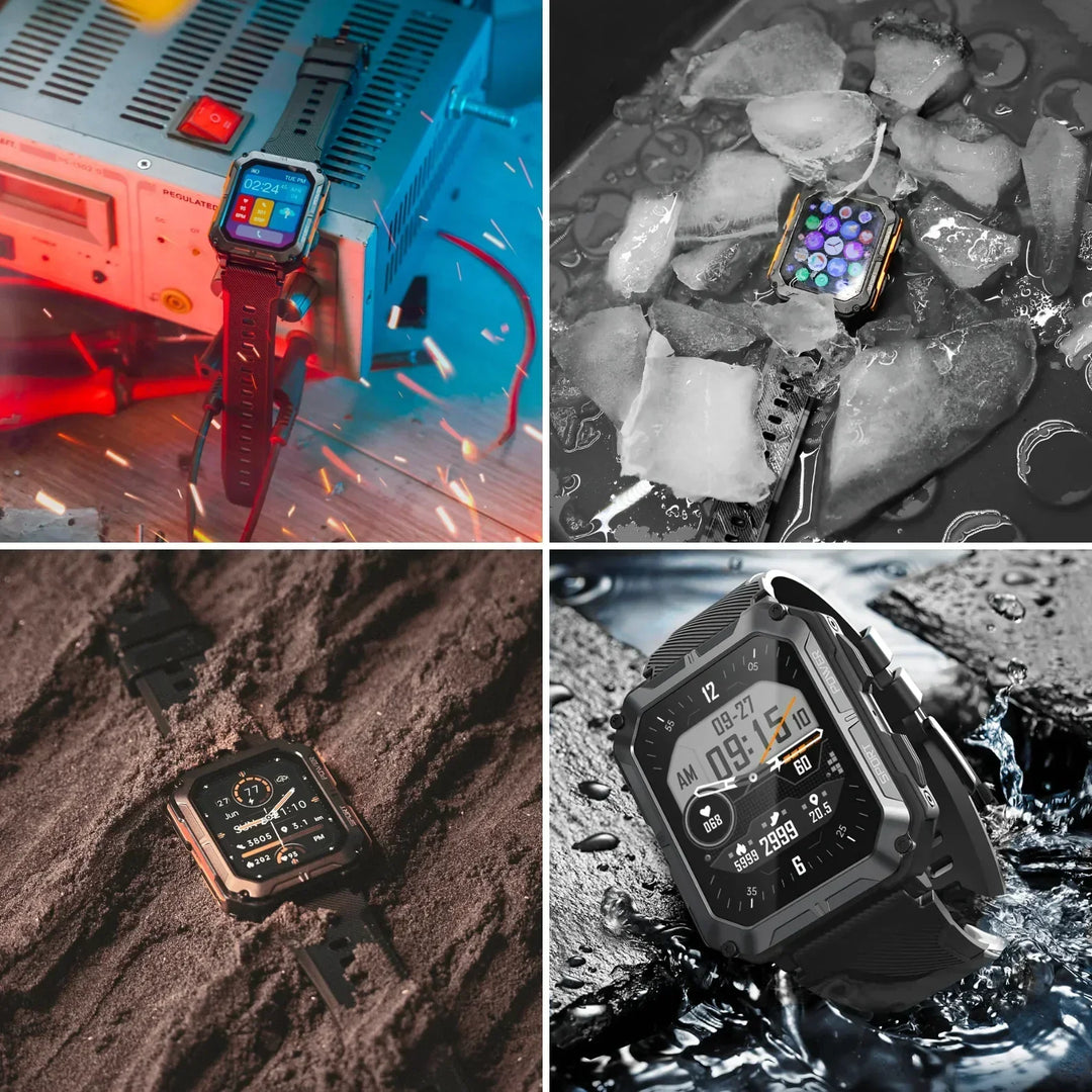 TitanSmartWatch Pro 3.0 Montre connectée ultra-résistante pour hommes | Technologie Indestructible