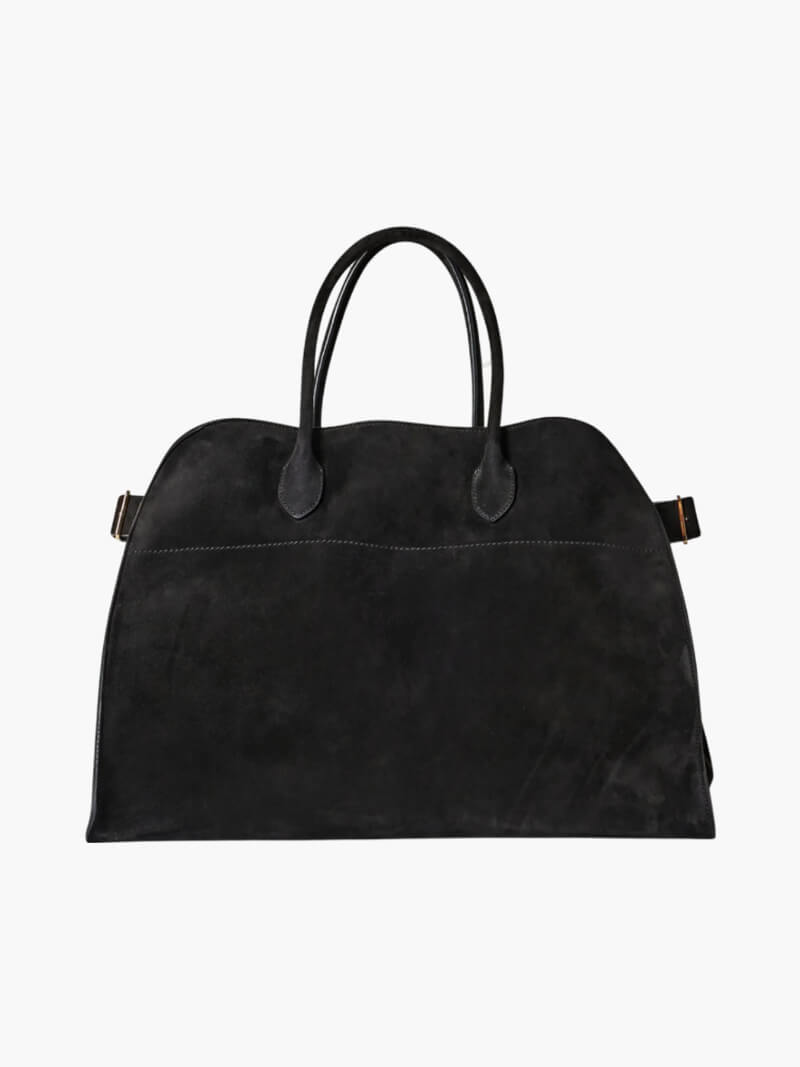 Grand sac à main élégant pour dames en cuir végétal et au design spacieux