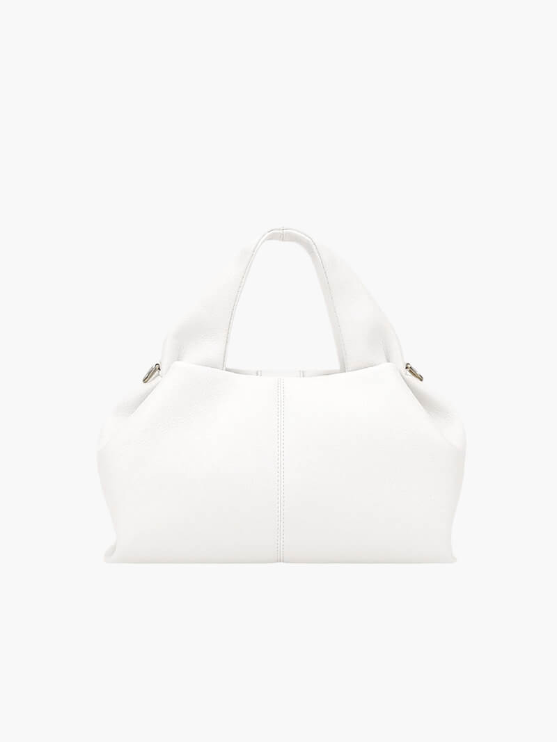 Thayane | Sac à bandoulière intemporel en cuir végétalien souple