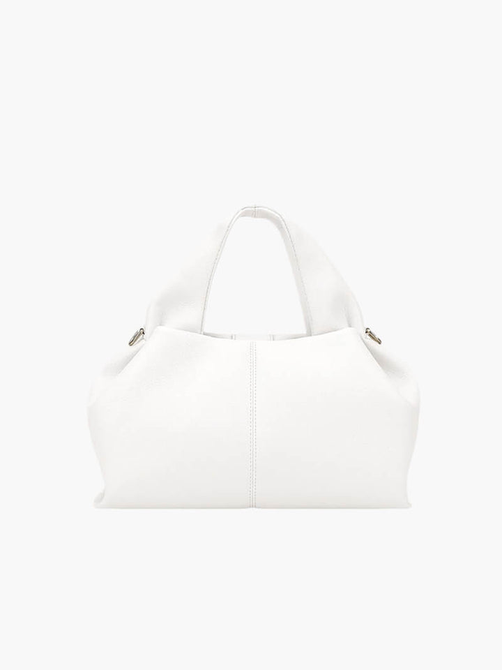 Thayane | Sac à bandoulière intemporel en cuir végétalien souple