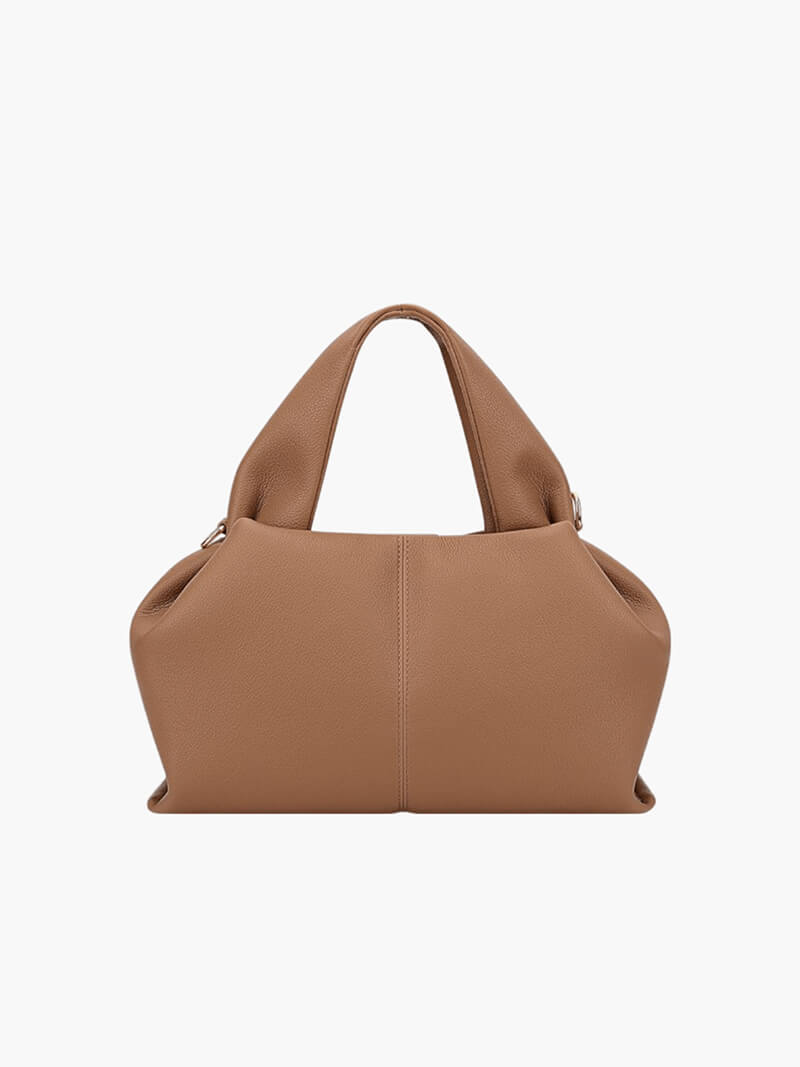Thayane | Sac à bandoulière intemporel en cuir végétalien souple