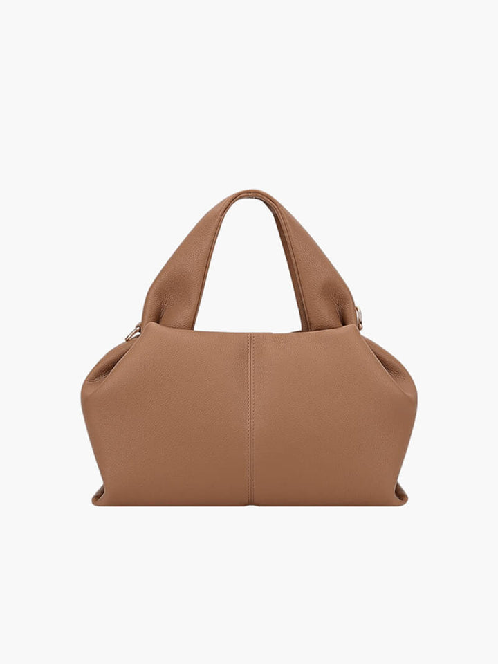 Thayane | Sac à bandoulière intemporel en cuir végétalien souple