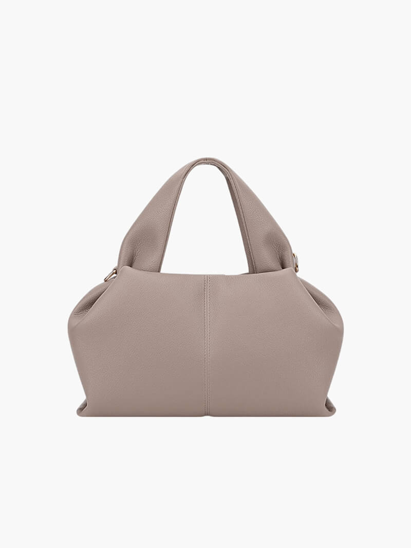 Thayane | Sac à bandoulière intemporel en cuir végétalien souple