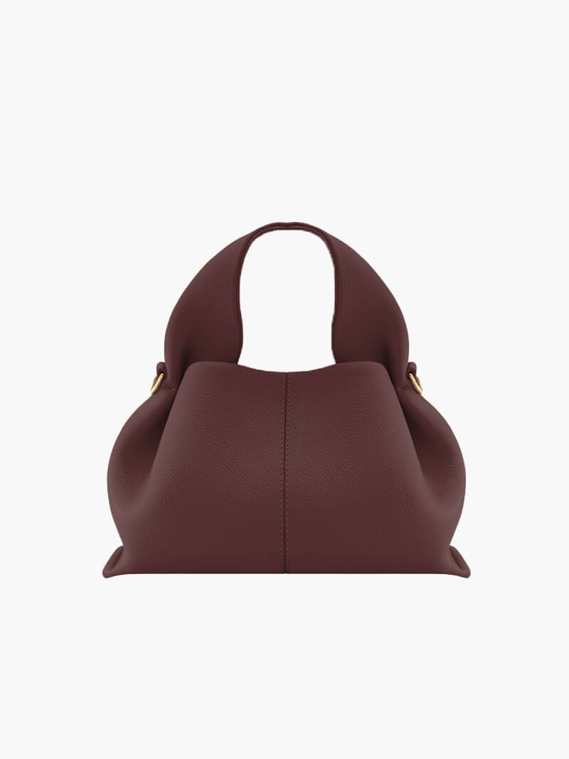 Thayane | Sac à bandoulière intemporel en cuir végétalien souple
