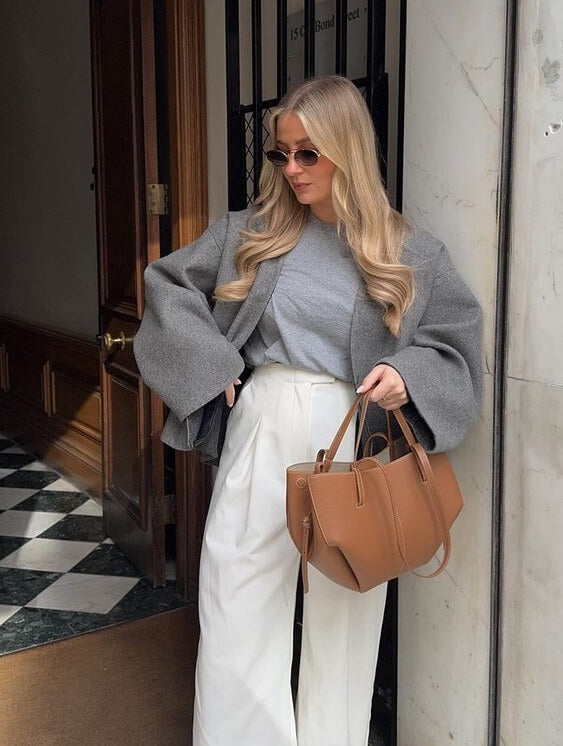 Sac fourre-tout Vintage Femme | Sac à bandoulière en cuir avec design intemporel et spacieux