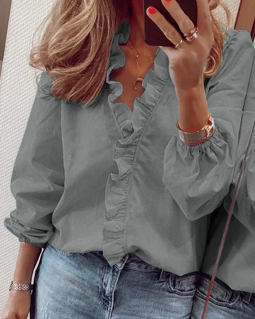 Mira Chemisier Femme Élégant | Manches Longues & Style Contemporain
