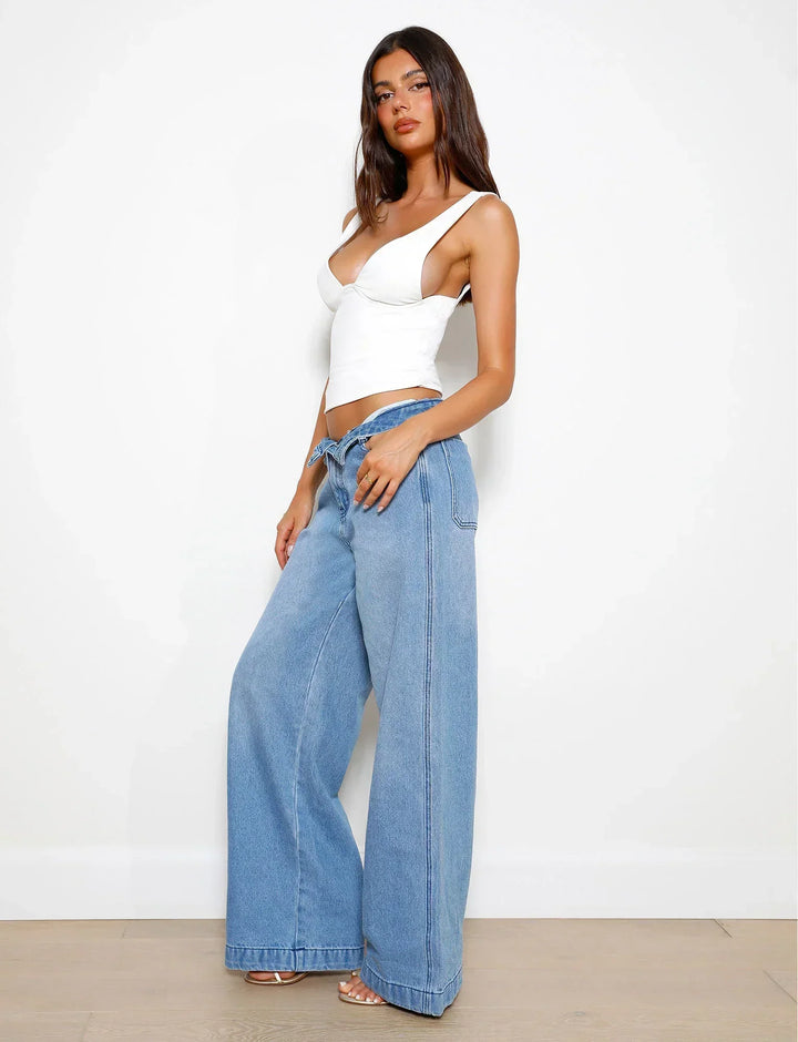 Aurélie | Jeans larghi da donna – Stile comodo e casual