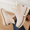 Botas de invierno para mujer súper cómodas y cálidas - antideslizantes y con forro suave