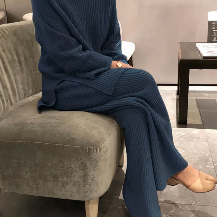 Conjunto informal de punto Samantha | Comodidad y elegancia para el día a día
