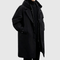 Sentinel | Manteau Long Minimaliste avec Capuche et Finition Déperlante
