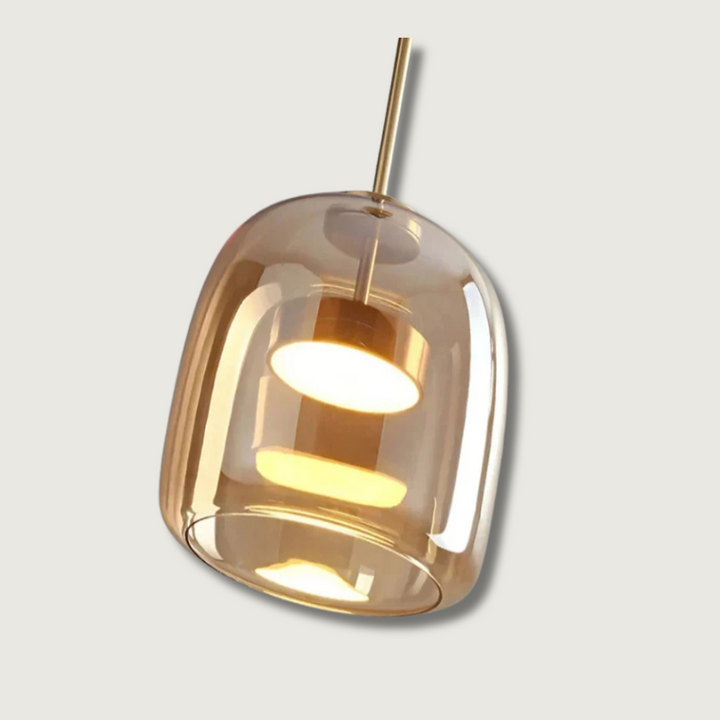 VitraLume - Lampe suspendue en verre élégante et moderne
