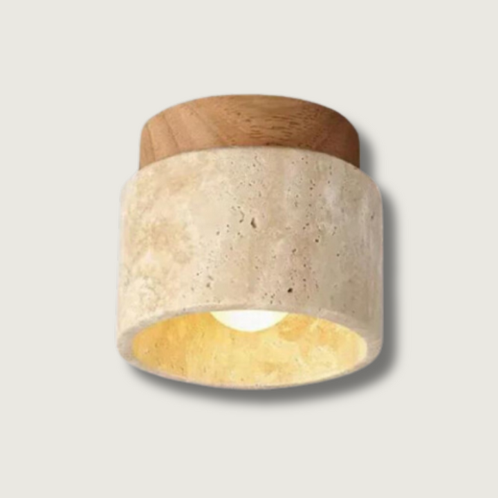 BrisaTravertino - Plafonnier LED élégant et moderne