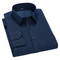 Chemise rayée Harold pour homme | Chemise classique à manches longues coupe régulière