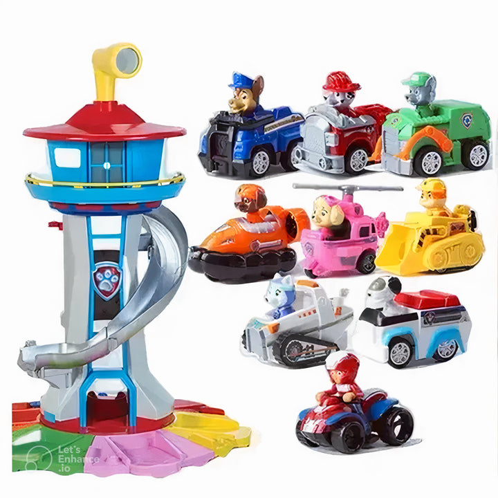 PawPatrol Jouet pour Enfants | Ensemble Créatif et Robuste dès 4 Ans