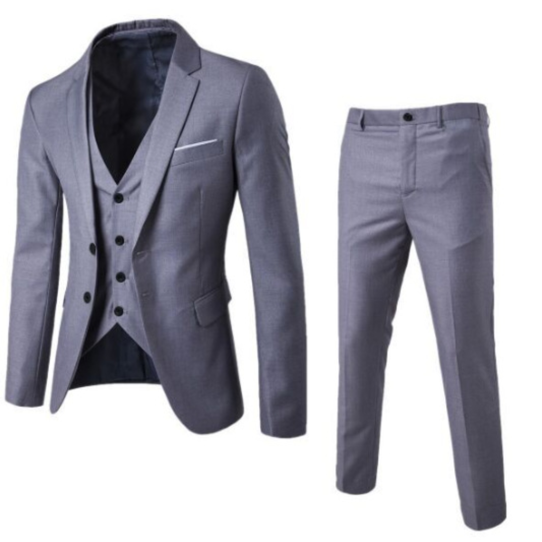 Completo da sposo classico formale | 3 pezzi
