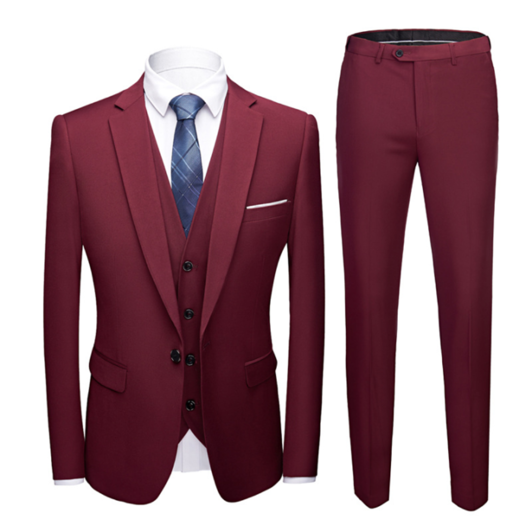 Completo da sposo classico formale | 3 pezzi