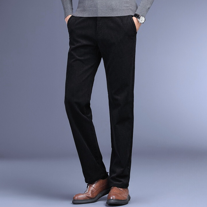 Signature Pantalon en Velours Côtelé | Ultra-Doux et Ajustement Parfait