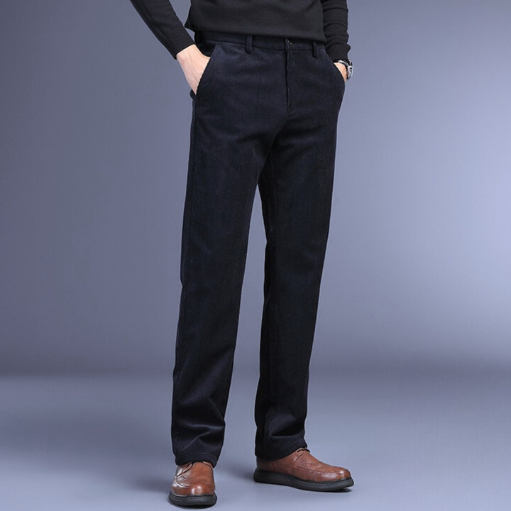 Signature Pantalon en Velours Côtelé | Ultra-Doux et Ajustement Parfait